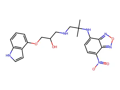 Pindolol-NBD structure