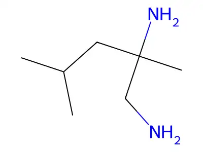 2,4-Dimethylpentane-1,2-diamine structure