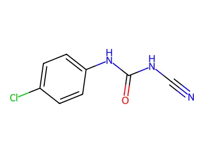 1-(4-Chlorophenyl)-3-cyanourea structure