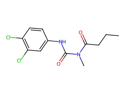 1-Butyryl-3-(3,4-dichlorophenyl)-1-methylurea structure