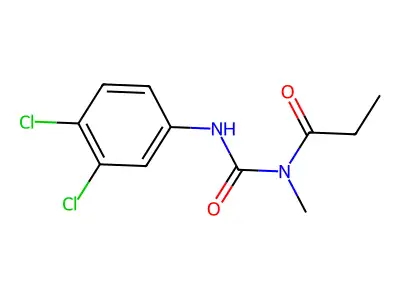 3-(3,4-Dichlorophenyl)-1-methyl-1-propionylurea structure
