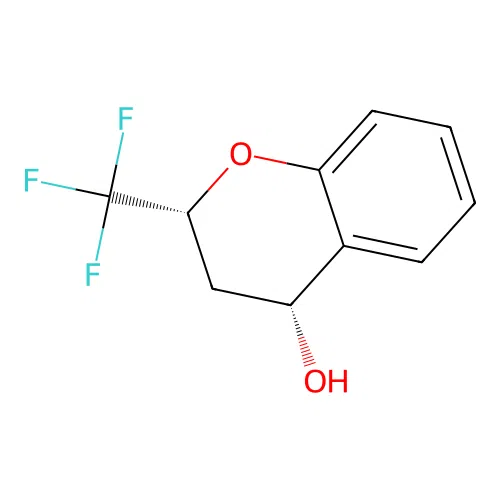 cis-2-(Trifluoromethyl)chroman-4-ol structure