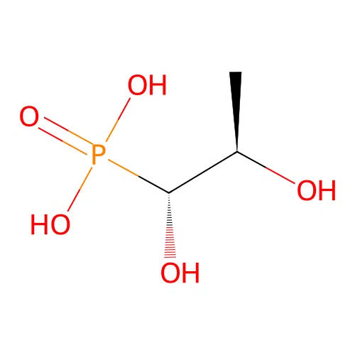 ((1R,2R)-1,2-Dihydroxypropyl)phosphonic acid structure