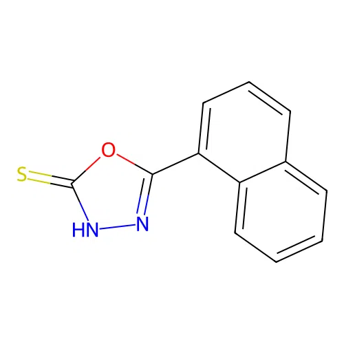 5-(Naphthalen-1-yl)-1,3,4-oxadiazole-2-thiol structure