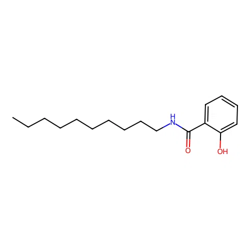 Benzamide, N-decyl-2-hydroxy- structure