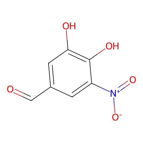 3,4-Dihydroxy-5-nitrobenzaldehyde structure