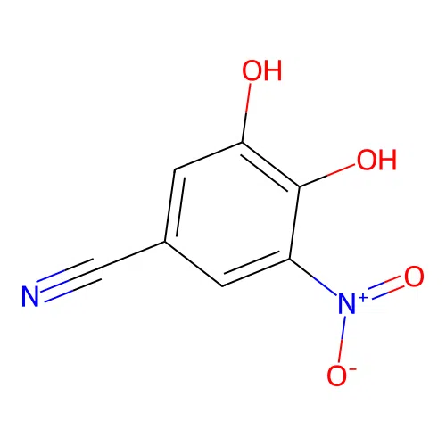 Benzonitrile, 3,4-dihydroxy-5-nitro- structure