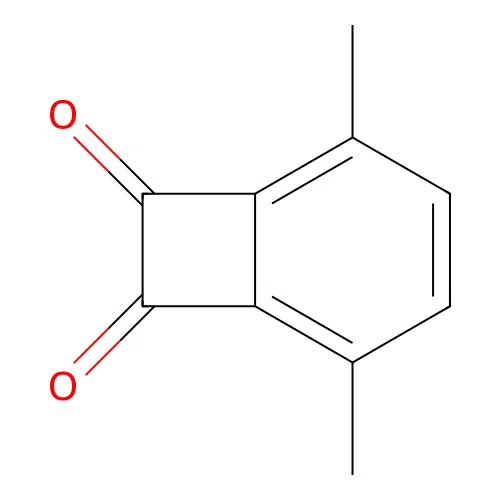 2,5-Dimethylbicyclo[4.2.0]octa-1,3,5-triene-7,8-dione structure