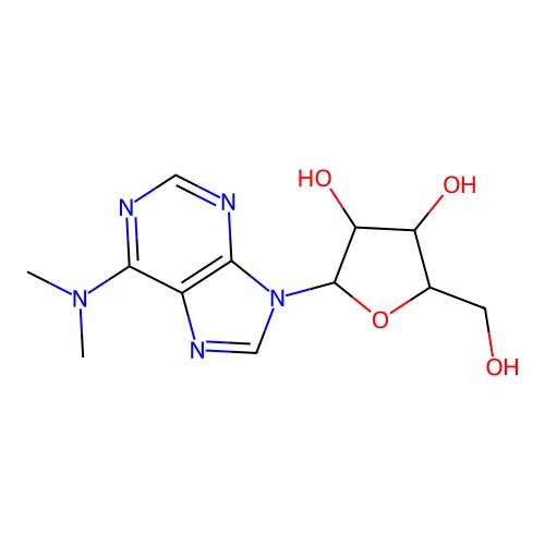 2-[6-(Dimethylamino)purin-9-yl]-5-(hydroxymethyl)oxolane-3,4-diol structure