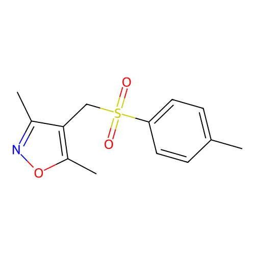 3,5-Dimethyl-4-{[(4-methylphenyl)sulfonyl]methyl}isoxazole structure