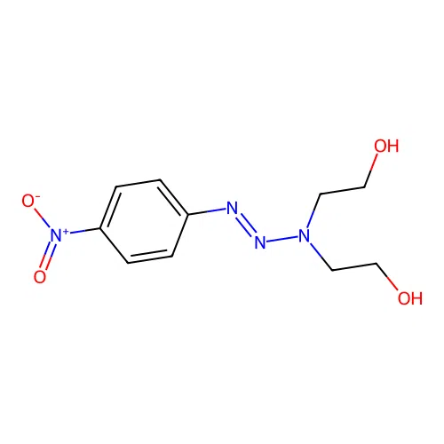 2-[2-Hydroxyethyl-[(4-nitrophenyl)diazenyl]amino]ethanol structure