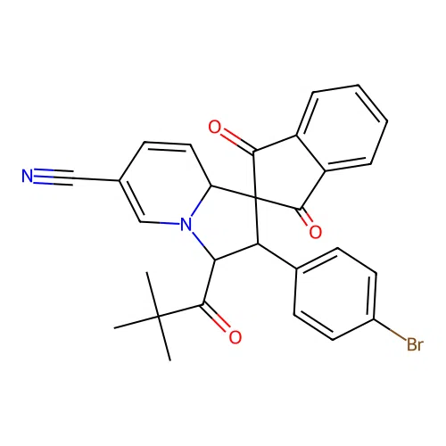 C28H23BrN2O3 structure