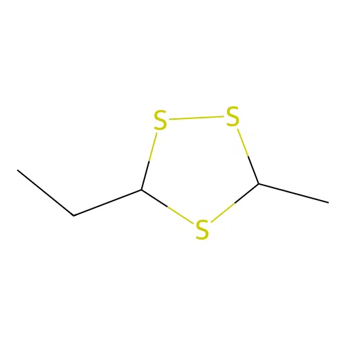 1,2,4-Trithiolane, 3-ethyl-5-methyl- structure