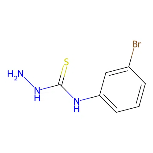 N-(3-bromophenyl)hydrazinecarbothioamide structure