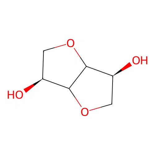 (35,65)-Hexahydrofuro[3,2-b]furan-3,6-diol structure