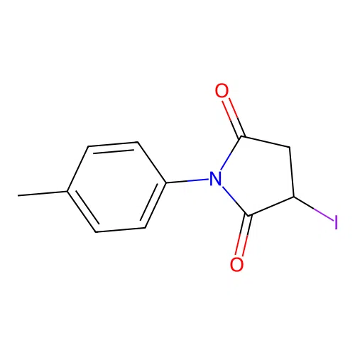 3-Iodo-1-(p-tolyl)pyrrolidine-2,5-dione structure