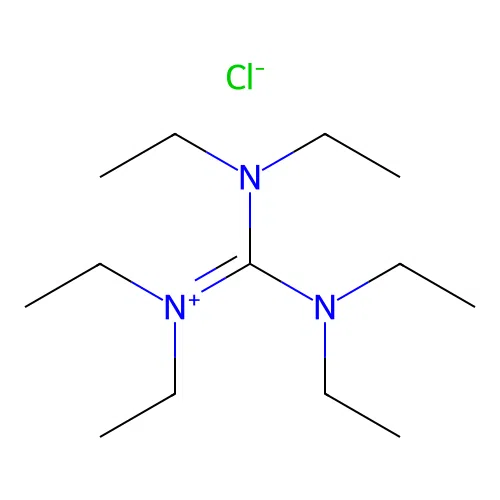 Ethanaminium, N-[bis(diethylamino)methylene]-N-ethyl-, chloride (1:1) structure
