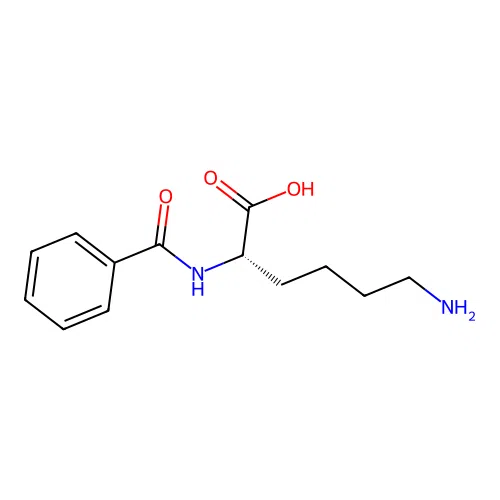 DL-lysine, N2-benzoyl- structure