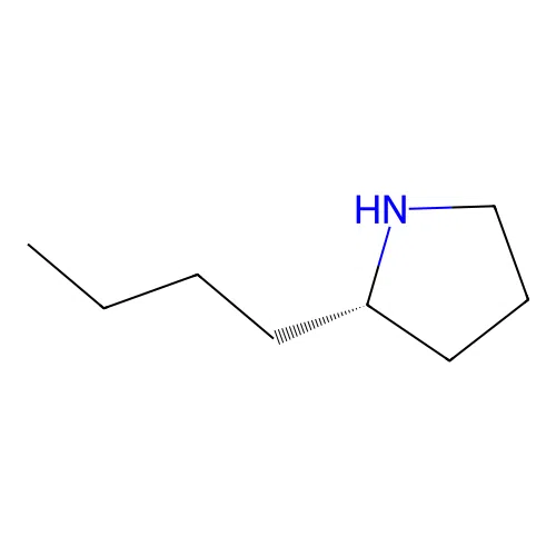 (S)-2-Butylpyrrolidine structure