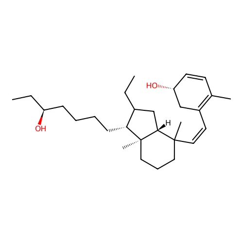 26,27-Dimethylcalcifediol structure