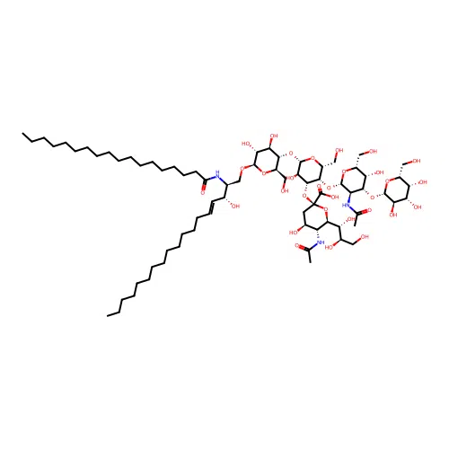 Ganglioside GM1 structure