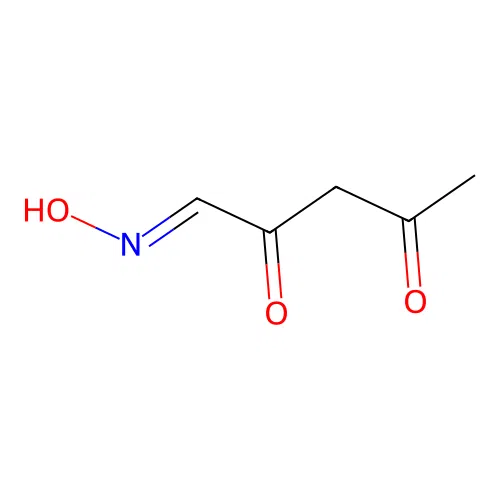 1-Hydroxyiminopentane-2,4-dione structure