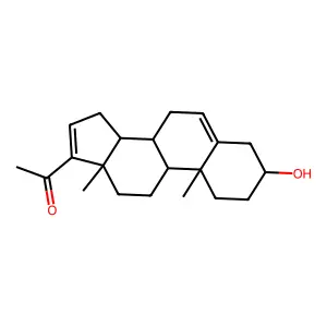 16-Dehydropregnenolone structure