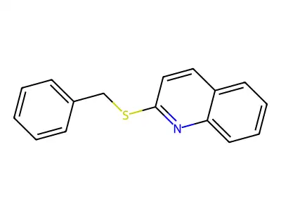 2-(Benzylthio)quinoline structure