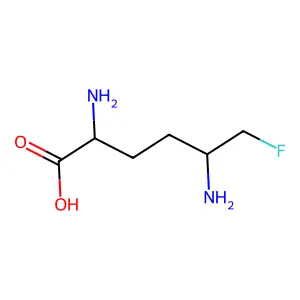 5-Fluoromethylornithine structure