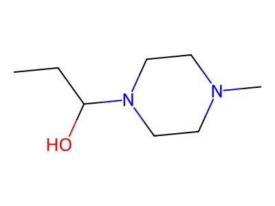 1-(4-Methylpiperazin-1-yl)propan-1-ol structure