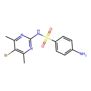 Sulfabromomethazine structure