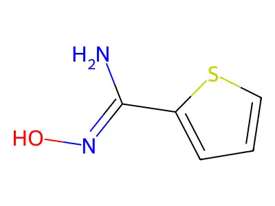 N'-Hydroxythiophene-2-carboximidamide structure