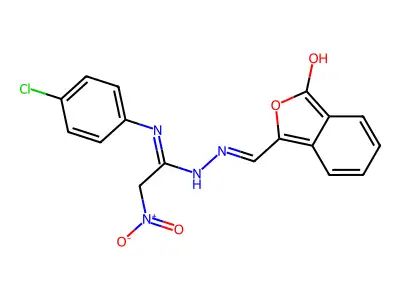 C17H13ClN4O4 structure