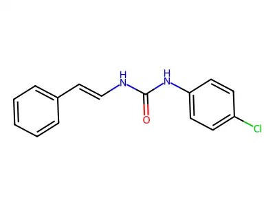 3-(4-Chlorophenyl)-1-(2-phenylethenyl)urea structure