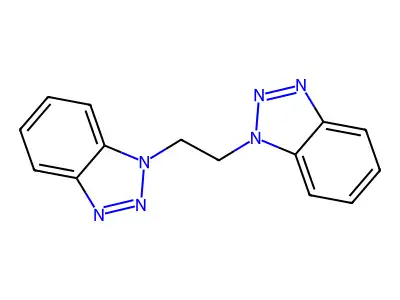 1-[2-(1H-1,2,3-Benzotriazol-1-yl)ethyl]-1H-1,2,3-benzotriazole structure