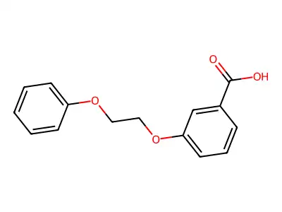 3-(2-phenoxyethoxy)benzoic Acid structure