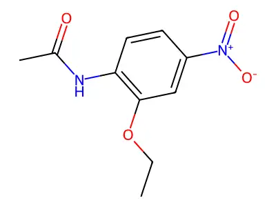 4-Acetamido-3-ethoxynitrobenzene structure