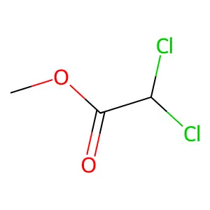 Methyl dichloroacetate structure