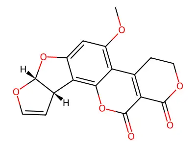Aflatoxins structure