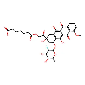 FLUORO-DOXORUBICIN structure