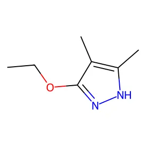1H-Pyrazole, 3-ethoxy-4,5-dimethyl- structure