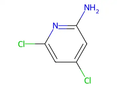 2-Amino-4,6-dichloropyridine structure