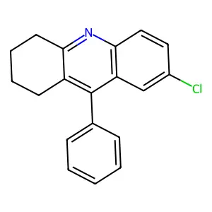 7-Chloro-9-phenyl-1,2,3,4-tetrahydroacridine structure
