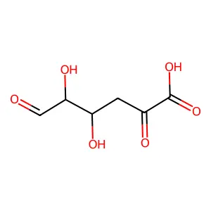 Hexuronic acid, 4-deoxy-5-keto- structure