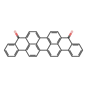 Anthra(9,1,2-cde)benzo(rst)pentaphene-5,10-dione structure