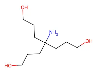 4-Amino-4-(3-hydroxypropyl)heptane-1,7-diol structure