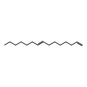 Pentadeca-1,8-diene structure