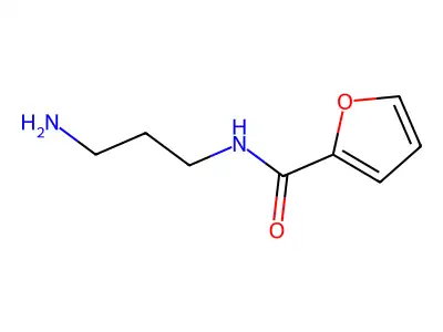 Furan-2-carboxylic acid (3-amino-propyl)-amide structure