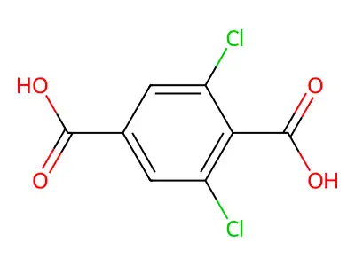 Benzenedicarboxylic acid, dichloro- structure