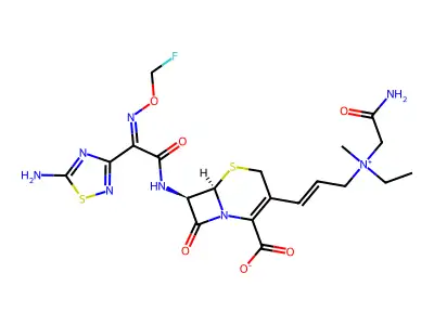 Cefluprenam structure